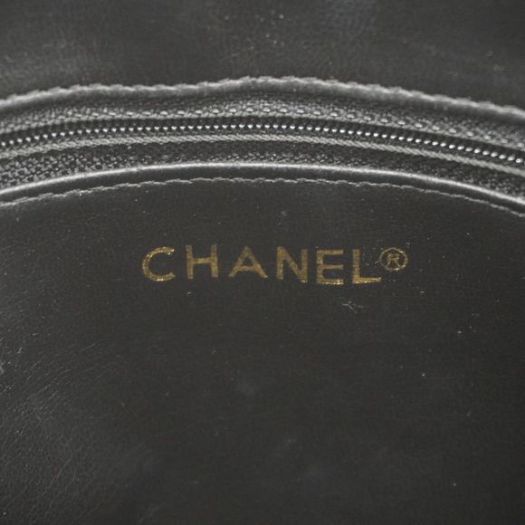 Chanel Matelasse Chain Shoulder Lambskin Black Gold Metal Fittings - Picture 5 of 7